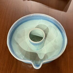 Ceramic Beer Can Chicken Baking Dish